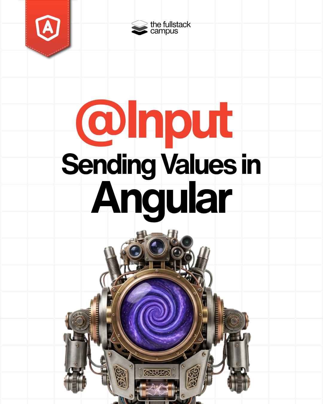 Input - Sending Values in Angular book cover