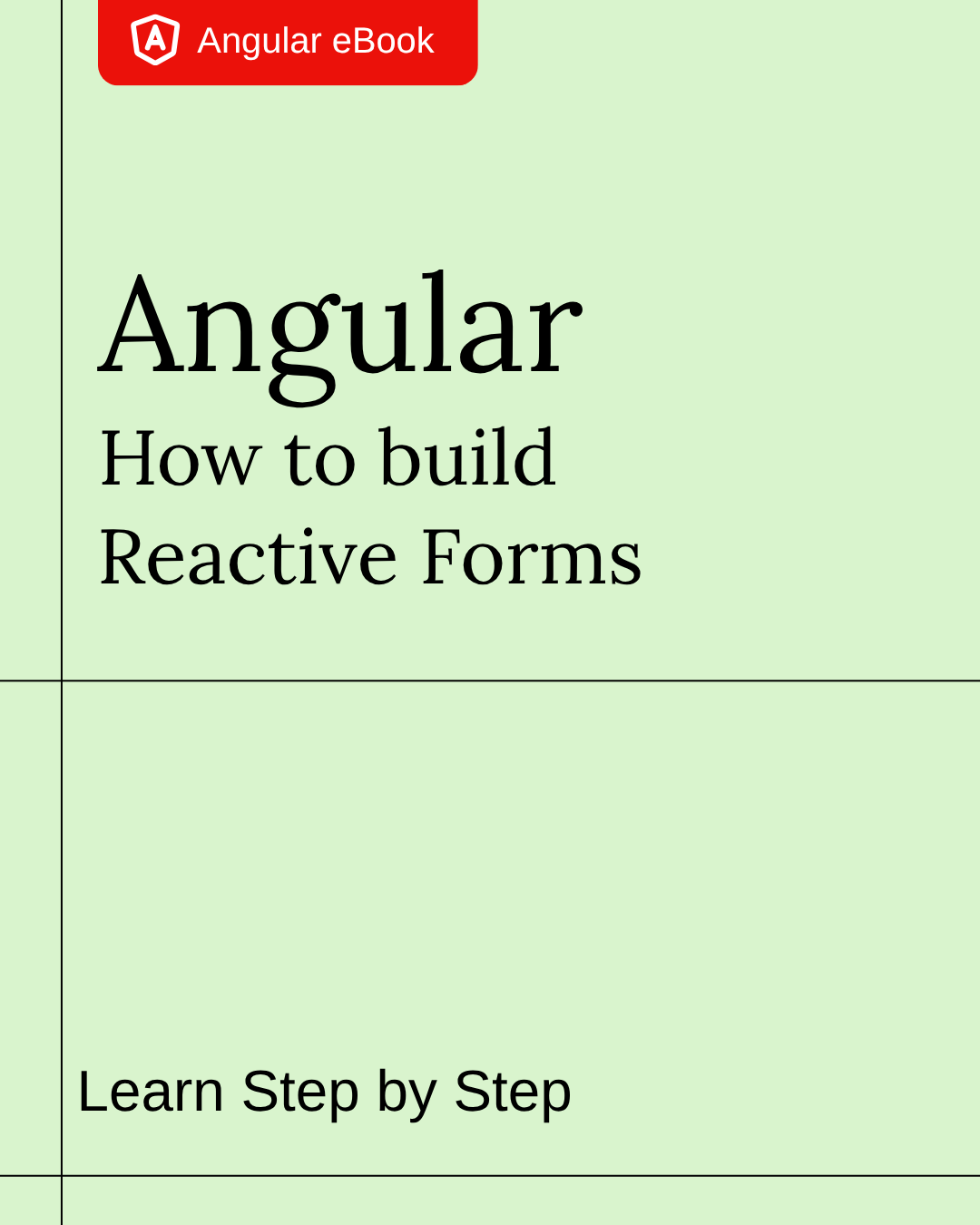 Angular - Reactive Forms book cover