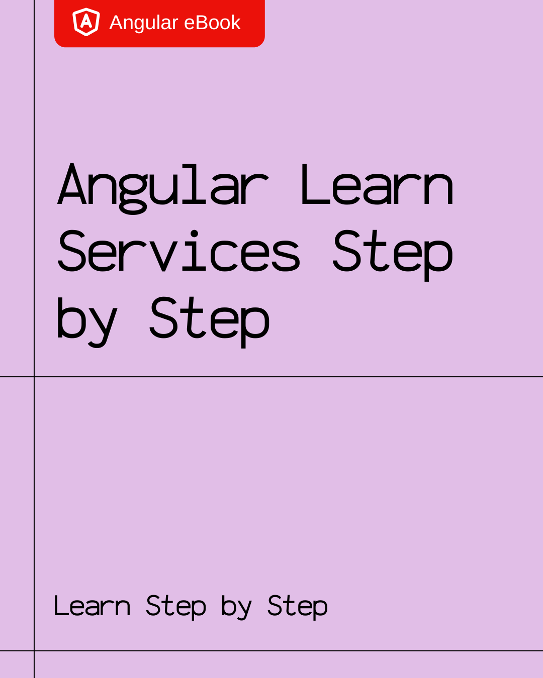 Angular - Learn Services Step by Step book cover